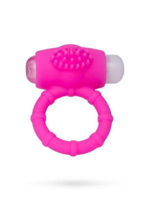 Vibro Ring Pink Silicone - 2.5cm