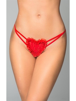 G-String 2480 - red  One Size (S - L)