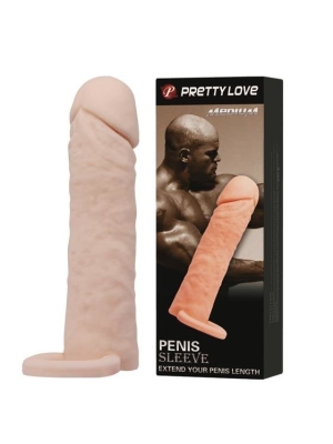 Penis Extension Medium 16 cm (Flesh) - Pretty Love