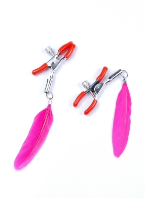 Fetish Nipple Clamps - Pink