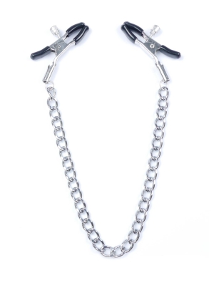 Exclusive Nipple Clamps with Chain No.7 - BDSM Fetish