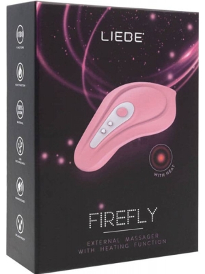 Firefly - Vibrador externo recargable Candy Pink
