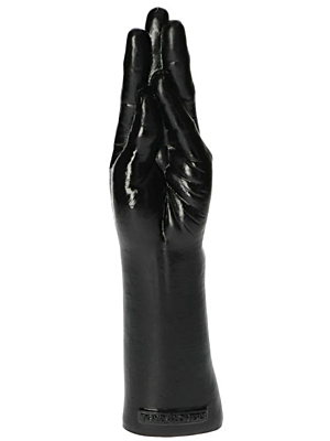 Italian Cock Anal Dildo 28 cm (Black) - Toyz4lovers - Hand Shaped - Fisting