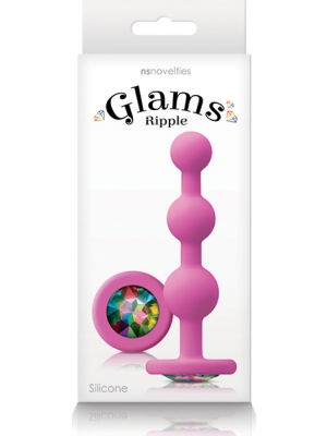Glams - Ripple Rainbow Gem - Pink