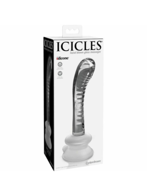 Icicles Icicles No 88 Glass Dildo 18cm Clear