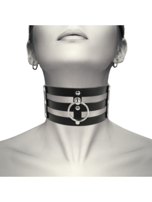 COQUETTE CHIC DESIRE HAND CRAFTED CHOKER VEGAN LEATHER - FETISH
