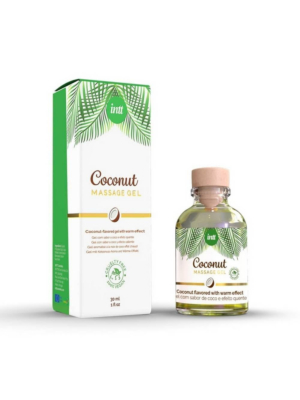 Intt - Vegan Massage Gel With Coconut Flavor and Heating Effect 30ml