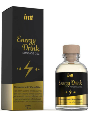 intt Massage Gel Flavoured with Warm Effect Energy Drink 30ml