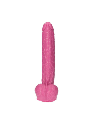 Huge Italian Cock with Balls 40 cm (Pink) - Toyz4lovers - Realistic Veins - Waterproof