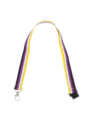 90cm Non-Binary Lanyards with Detachable Keyhook