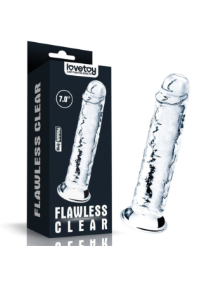 Lovetoy Flawless Clear Dildo Clear 