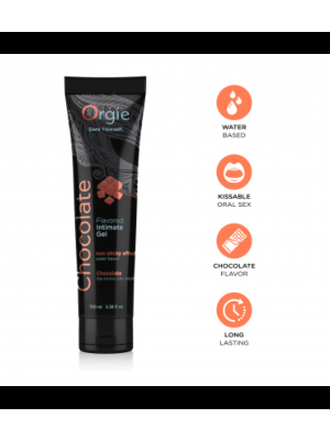 Lube Tube Flavoured Personal Lubricant Chocolate 100ml - Orgie
