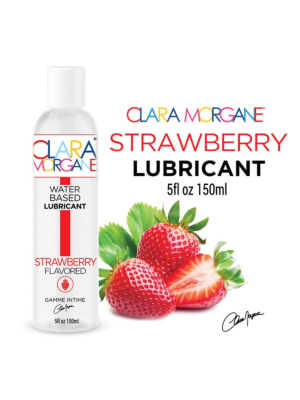 Edible Water Based Lubricant Strawberry 150ml - Clara Morgane 
