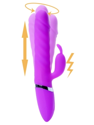 YLA Purple - Heating / Thrusting / 18 Vibrating functions USB
