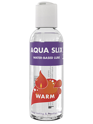 Kinx Aqua Slix Warming Water-Based Lubricant Transparent 100ml