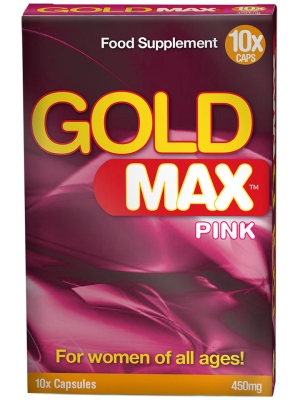 GoldMAX Libido Supplement 10 Pack For Women No Colour 450mg