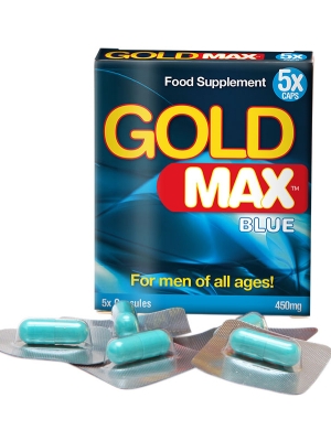 GoldMAX Stimulant For Men 5 Pack Blue 450mg