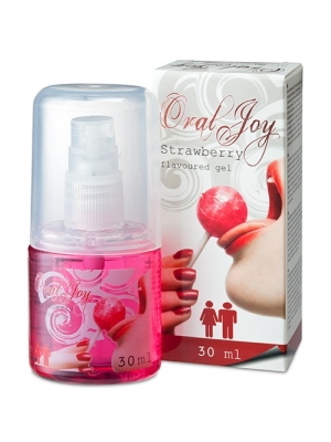 Oral Joy Strawberry Flavoured Gel for Oral Sex 30ml