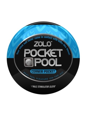 Zolo Pocket Pool Corner Pocket Blue OS