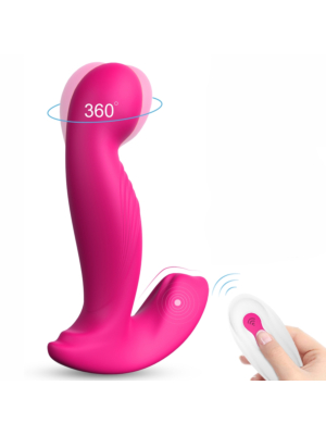 Maxim Remote Control Stimulator 9 Vibration and Rotation Modes Silicone USB Guilty Toys