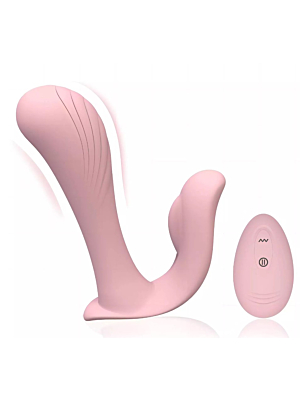 Mokko Toys Stimulator 10 Vibration Modes, Silicone, USB, Pink,