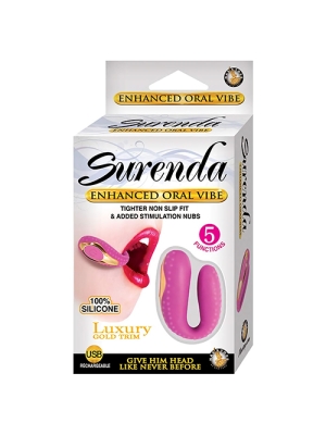 Nasstoys Surenda Enhanced Oral Vibe Pink 2in
