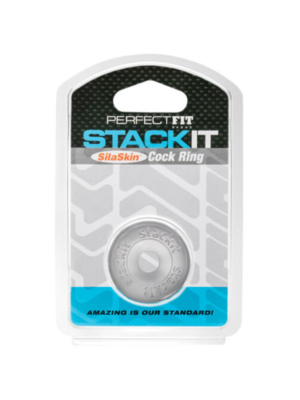 Perfect Fit Stackit Cock Ring Transparent OS