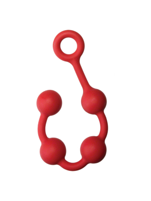 KINK Solid Anal Balls Red