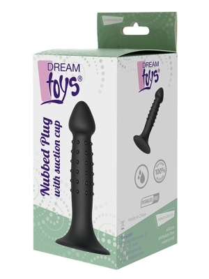 DREAM TOYS NUBBED PLUG WITH SUCTION CUP