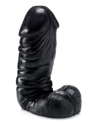 Big Black Realistic Dildo With Testicles BT10