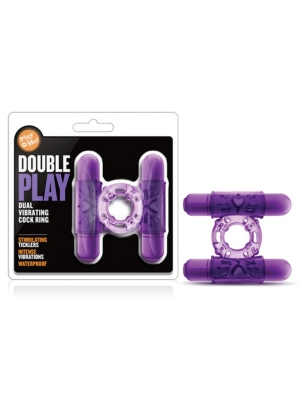 PLAY WITH ME DOUBLE PLAY COCKRING PURPLE