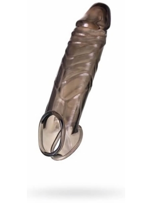 XLover Penis Sleeve for Enlargement 15.5 cm (Dark Transparent) - ToyFa