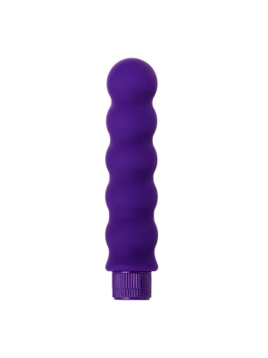 
A-TOYS, Vibrator, Silicone, Purple, 17 cm