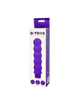 A-TOYS, Vibrator, Silicone, Purple, 17 cm