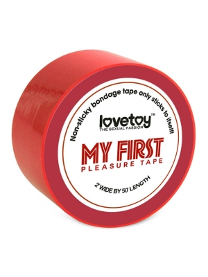 My First Non-Sticky Bondage Tape Red
