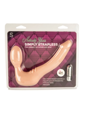 SIMPLY STRAPLESS SMALL STRAP ON VIBRATOR 