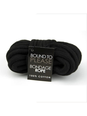 Bound to Please Bondage Rope Black
