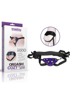 Strap On Orgasm Cozy with 4 silicone rings