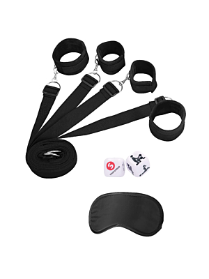 Ouch!  Under The bed Binding Restraint Kit - Black