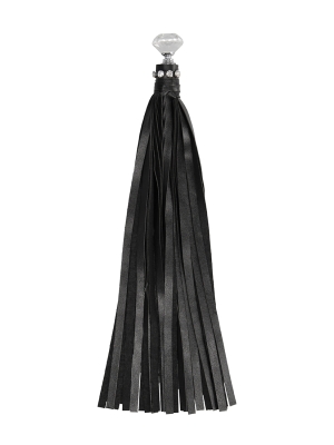 BDSM Diamond Studded Flogger  - Shots Media - Black
