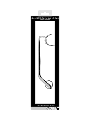Ouch Urethral Sounding - Metal Dilator Stick