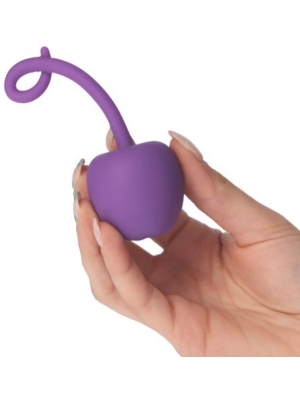 My Secret Cherry Silicone Vaginal Ball (Purple) - Toyz4Lovers
