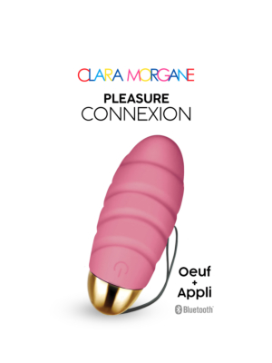 Pleasure Connection Vibrating Vaginal Egg with App Control (Pink) - Clara Morgane
