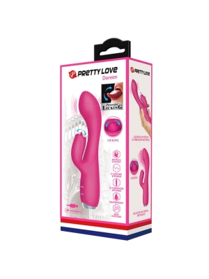 Pretty Love Doreen Rabbit Vibrator Licking  Pink