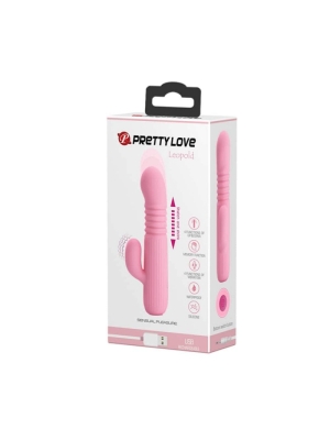 Clitoris stimulant, G-spot - Pretty Love Leopold Baby Pink