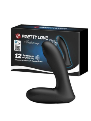 Pretty Love Archenemy Prostatic - Anal Stimulator Black