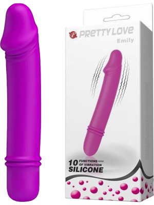 Pretty Love Emily Smooth Vibrator Purple