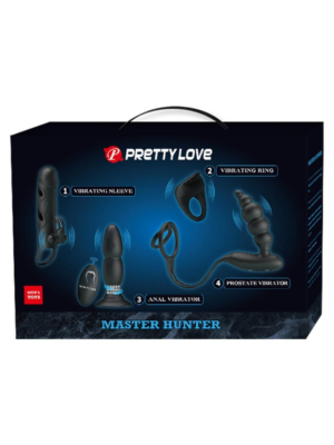 Pretty Love Master Hunter Vibrating Set