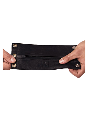  Prowler RED Leather Wrist Wallet Black/Red