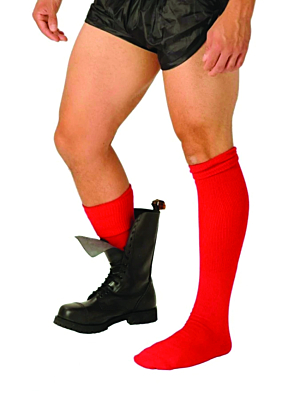 Mister B - Red Boot Socks